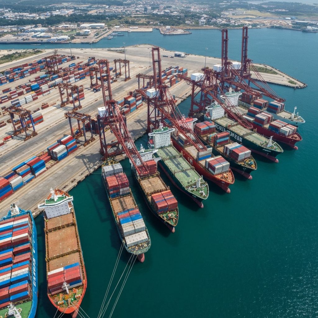 Portos inteligentes: Como a tecnologia está revolucionando a logística marítima