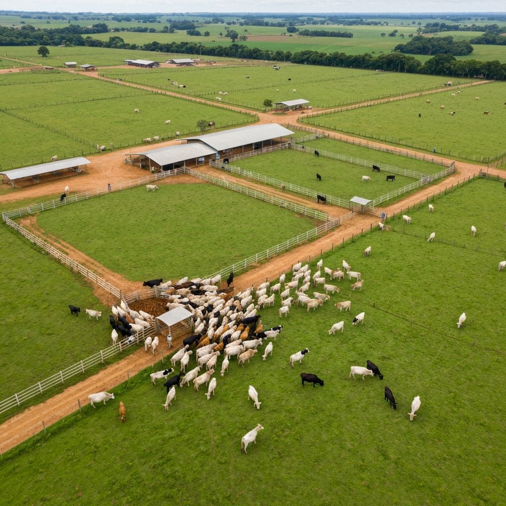 Brasil lidera exportação de proteína animal sustentável